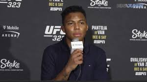 UFC 323: Mairon Santos full post-fight interview