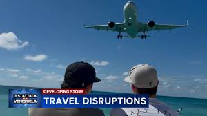 Caribbean travel disruptions leave local families stranded after Venezuela operation