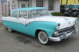 Image result for Picture of 1950s car