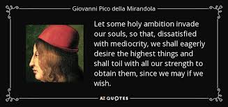 TOP 13 QUOTES BY GIOVANNI PICO DELLA MIRANDOLA | A-Z Quotes via Relatably.com