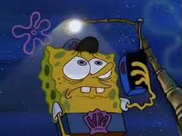 Spongebob Squarepants - He&#39;s Just Standing There... Menacingly ... via Relatably.com