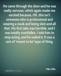 Mike Mills Quotes | QuoteHD via Relatably.com