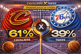 Palpites Cavaliers x 76ers: Odds e Estatísticas - 09/03