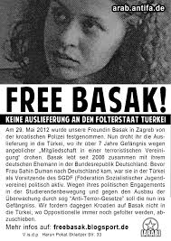 Basak Sahin Duman sitzt in kroatischer Auslieferungshaft und soll in die Türkei überstellt werden, wo ihr über 7 Jahre Haft wegen ihres politischen ... - basakflyer3