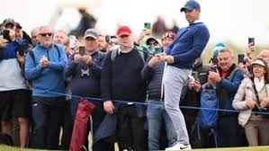 McIlroy stays patient at testing Royal County Down