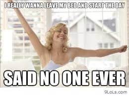 Every morning - Funny Pictures, Funny Quotes, Funny Videos - 9LoLs ... via Relatably.com