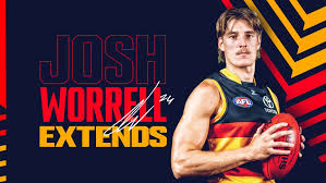 Josh Worrell Commits to Crows Until 2033