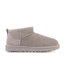 UGG Classic Ultra Mini Boot Oyster Office Exclusive Womens | 4068485545 | Laced