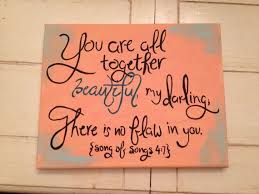 Darling in Coral / Beautiful / Bible verse - Hand Painted | Bible ... via Relatably.com