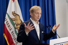 Billionaire Tom Steyer is vastly outspending his gubernatorial rivals so far