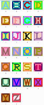 Résultat de recherche d'images pour "Alphabet for quilt pattern"