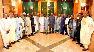 Tinubu meets APC governors after emergency session with senate leadership