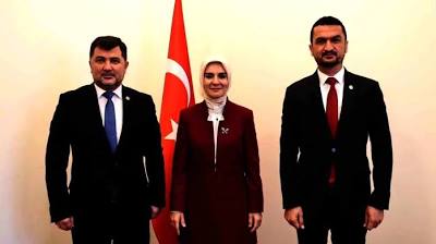 AK Parti Düzce Milletvekili Ercan Öztürk, Bakan Mahinur Özdemir Göktaş ile Düzce'ye yapılacak yatırımları görüştü