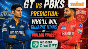 ChatGPT and AI tools predict GT vs PBKS