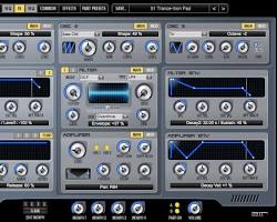 Image of Hybrid 3 synthesizer software interface