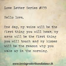 long distance love letter | Tumblr via Relatably.com