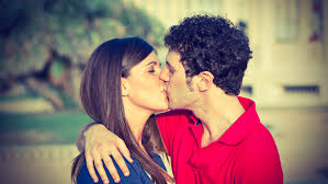 Image result for pictures of man and woman kissing