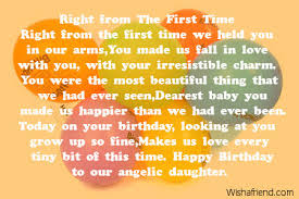 Daughter Birthday Poems via Relatably.com