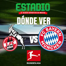 ¿Dónde ver Colonia vs Bayern EN VIVO? Canal, hora y transmisión del partido