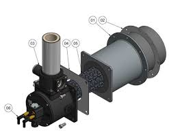 Self-recuperative burners high speed free flame