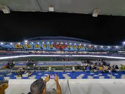 Com Nossa Senhora de Nazaré, torcida do Remo faz mosaico “iluminado” no retorno à Série A