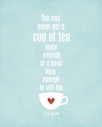 c s lewis | Books books books | Pinterest | Tea Quotes, Quote ... via Relatably.com