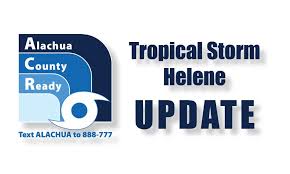 Tropical Storm Helene Update 6 – Shelter openings on Wednesday