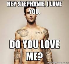 Résultat de recherche d'images pour "i love you stéphanie"