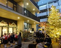 広島アンデルセン クリスマスイルミネーションの画像