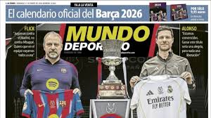 La final de la Supercopa entre el Barça y el Madrid, protagonista absoluta de las portadas deportivas de hoy