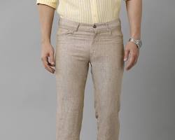 Image of Linen club men's linen trousers