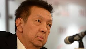 Billionaire Peter Lim at a press conference to announce the creation of Motorsports City, Gerbang Nusajaya. Peter Lim has put in a gigantic investment in ... - peterlimrowsley21e