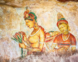 Immagine di Affreschi Damigelle Sigiriya