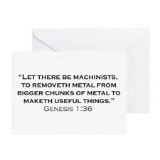 Machinist Greeting Cards | Card Ideas, Sayings, Designs &amp; Templates via Relatably.com