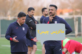 سعید الهویی کمک مربی قلعه‌نوعی ول کن واژه‌ "ماتریس" نیست!