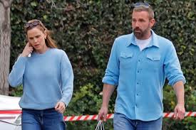 Ben Affleck and Jennifer Garner Spotted in Twinning Blue Looks While Out Together in Los Angeles