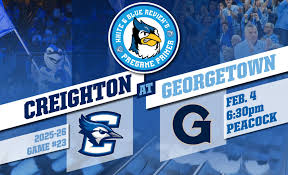 Pregame Primer: Creighton Looks to Snap Losing Skid as they Take on Suddenly Resurgent Georgetown