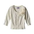 Girls cream cardigan