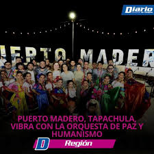 Puerto Madero, Tapachula, vibra con la Orquesta de Paz y Humanismo