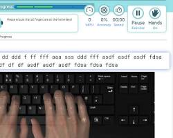 Image of Touch typing and huntandpeck typing