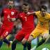 England defeat Australia's Socceroos 2-1