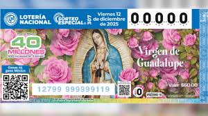 Lotería Nacional 12 de diciembre 2025: Resultados del Sorteo Especial 307 Virgen de Guadalupe