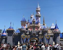 Image of Sleeping Beauty Castle in Disneyland