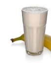 Banan- och chokladmilkshake - Bighappy - Recept