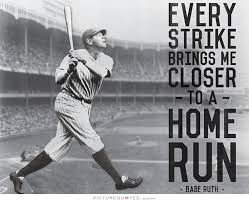 Babe Ruth Quotes. QuotesGram via Relatably.com