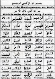 Doorway to Heaven: 99 Names of Allah (s.w.t) \u0026#39;Asma ul Husna\u0026#39; - 99-names-of-Allah-English