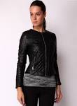 Veste de cuir femme pas cher