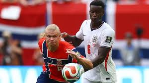 Erling Haaland during World Cup match