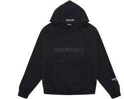 Fear of God Essentials hoodie in black