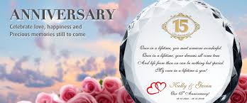 15th Wedding Marriage Anniversary poems Messages Wishes for her via Relatably.com